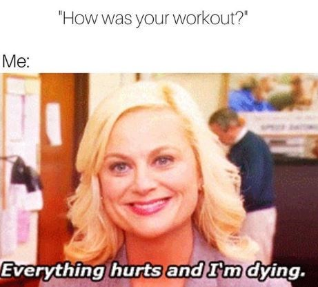 workout meme